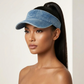 Hagen Cotton Denim Visor