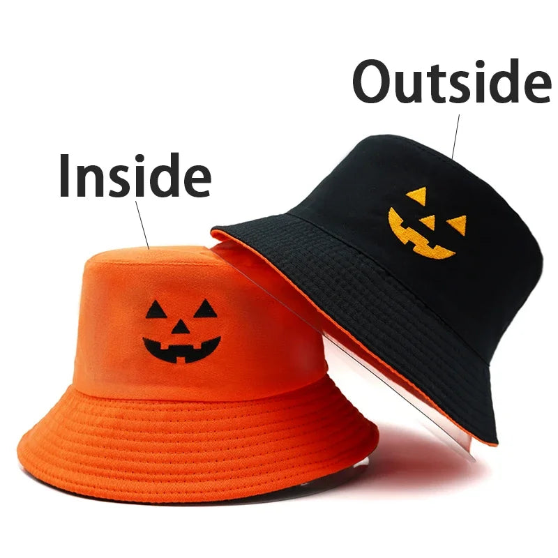 Scary-Fun-Fall-Autumn-Men-Women-Plain-Fisherman-Hat