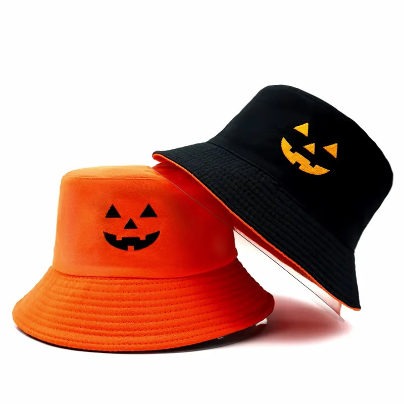 Scary-Fun-Fall-Autumn-Men-Women-Plain-Fisherman-Hat