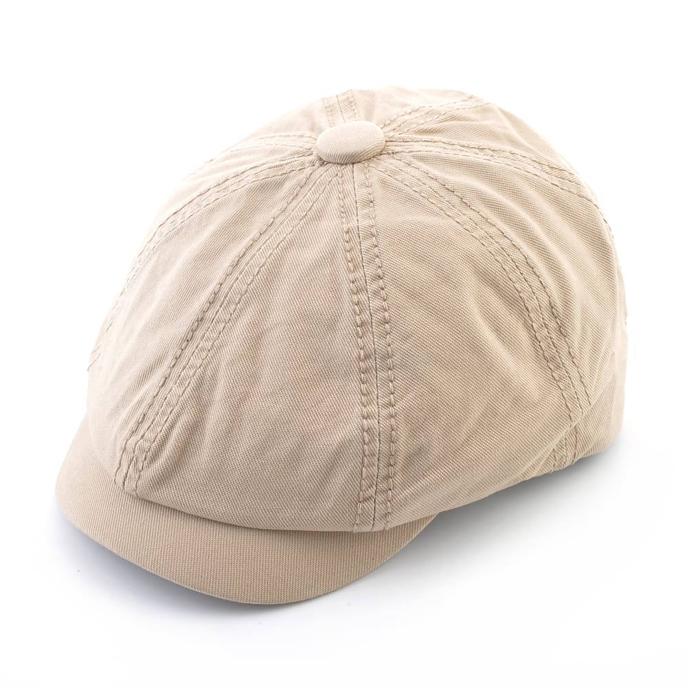 Harbor Plain Cotton Newsboy Cap