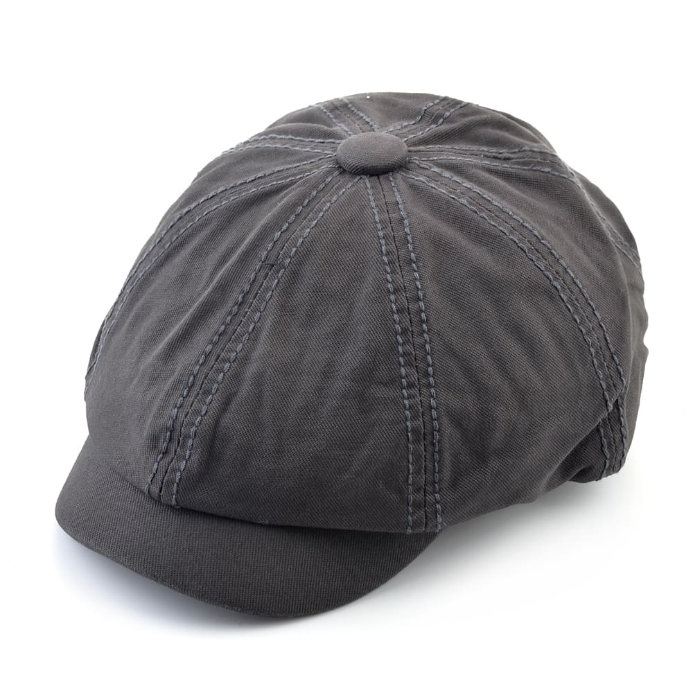 Harbor Plain Cotton Newsboy Cap