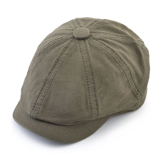 Harbor Plain Cotton Newsboy Cap