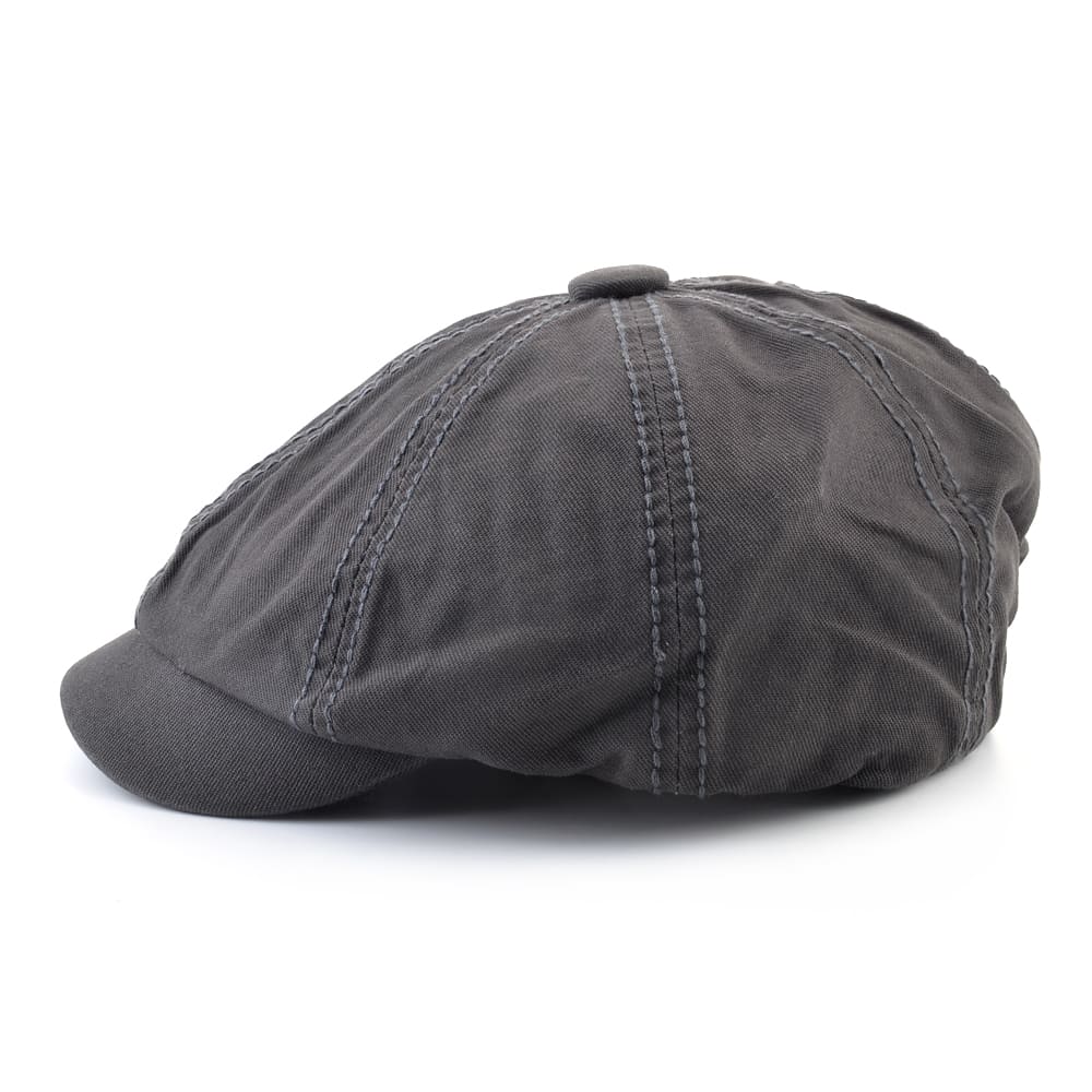 Harbor Plain Cotton Newsboy Cap