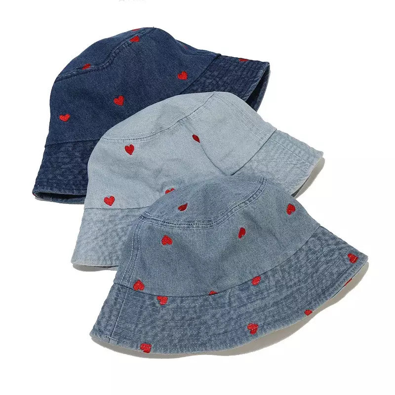 fisherman-hat-retro-vintage-classic-denim-red