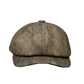 Heidelberg Genuine Leather Newsboy Cap