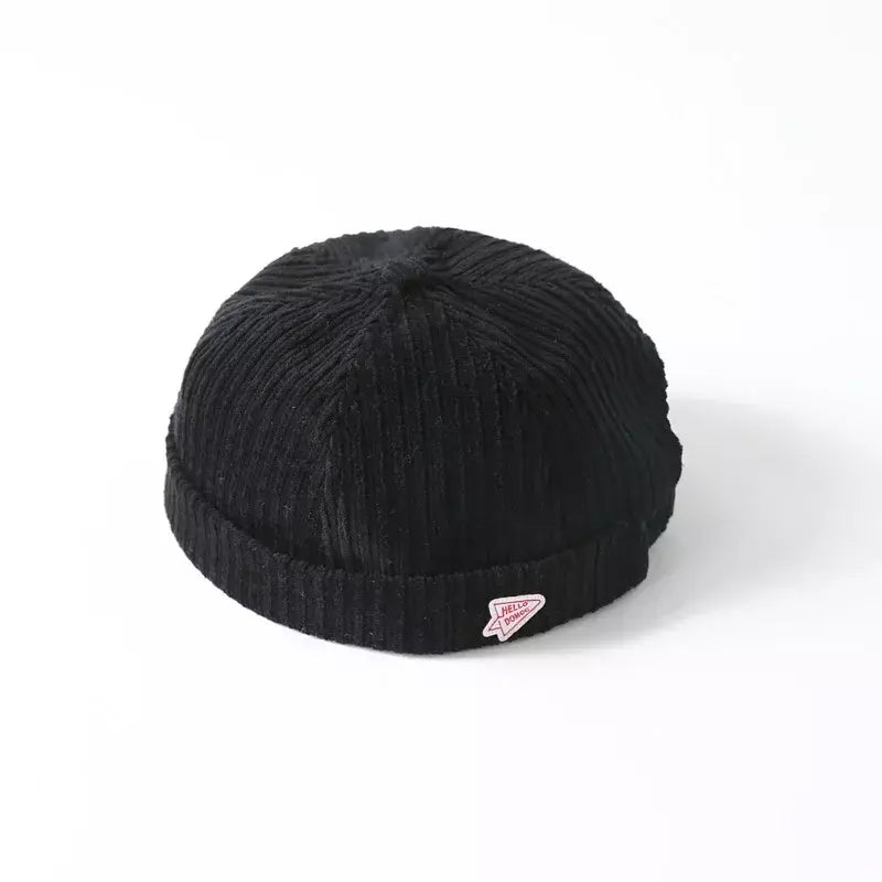 brimless-hat-winter-retro-cotton