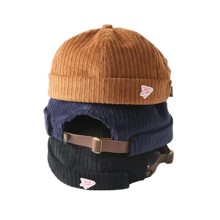 brimless-hat-winter-retro-cotton