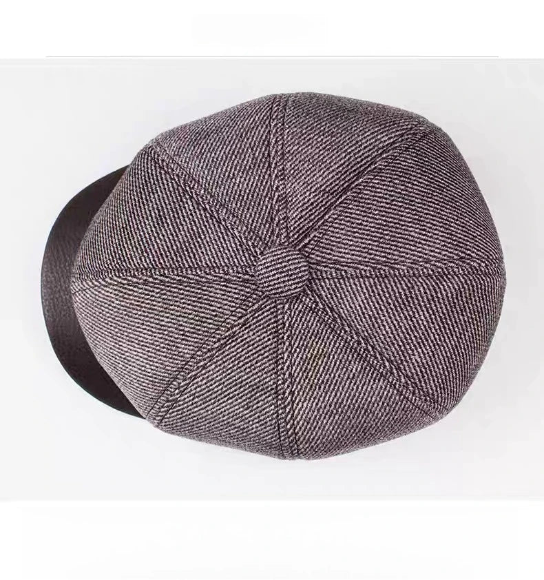 men-women-vintage-retro-newsie-bakerboy-paperboy-cabbie-hat-sheepskin