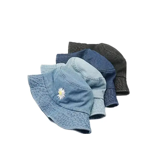 INS Daisy Denim Bucket Hat