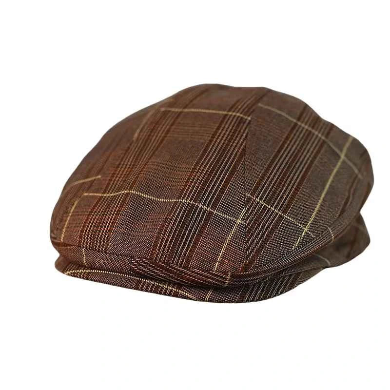 Warm-Dark-Brown-Men-Women-Gatsby-Cabbie-Paddy-Hat