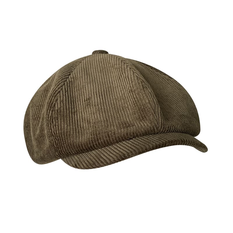 Irvine Corduroy Newsboy Cap