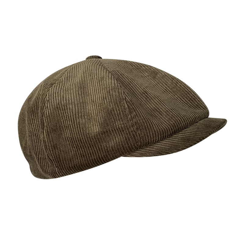 Irvine Corduroy Newsboy Cap