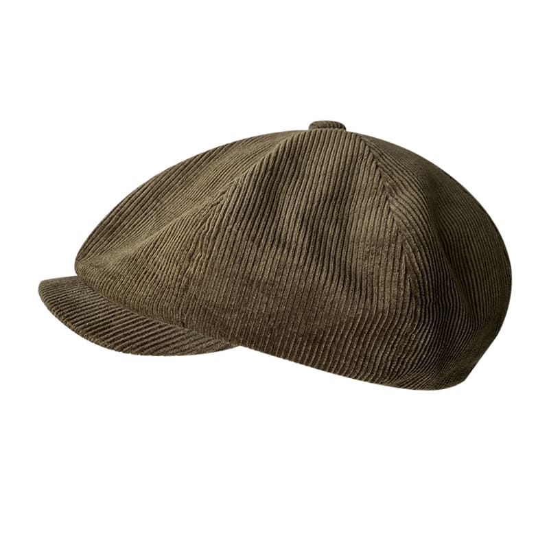 Irvine Corduroy Newsboy Cap