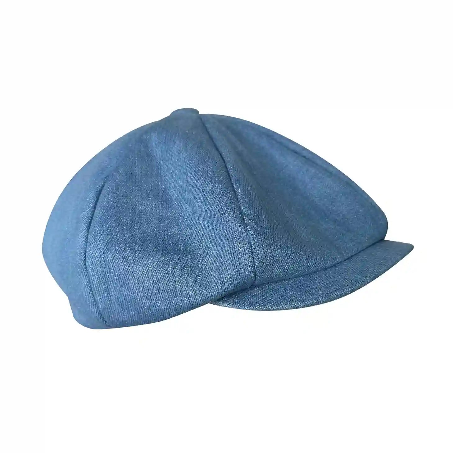 Men-Women-Jean-Newsie-Paperboy-Bakerboy-8-Panels-Hat