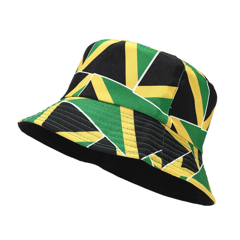 Reggea-Bob-Marley-Rastaman-Fun-Summer-Men-Women-Fisherman-Hat