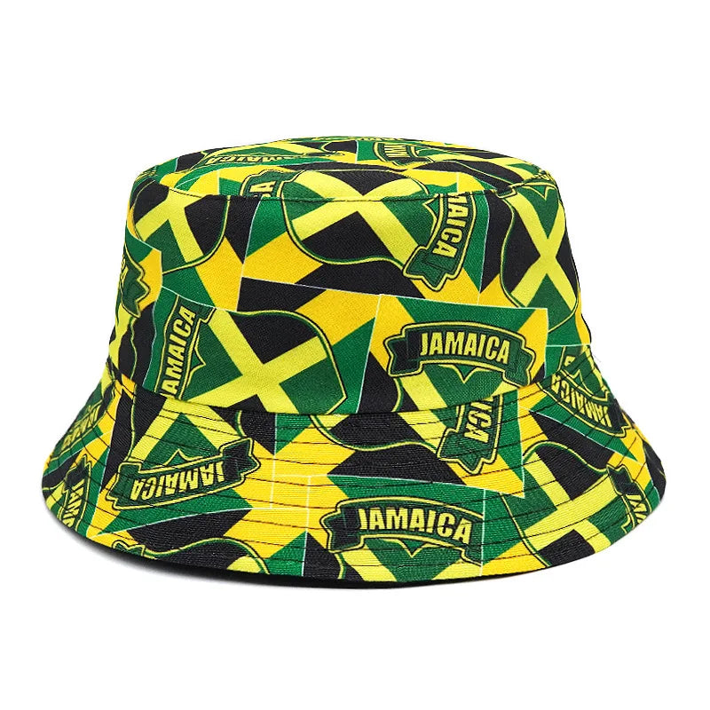 Reggea-Bob-Marley-Rastaman-Fun-Summer-Men-Women-Fisherman-Hat