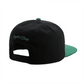 Jamaica Black & Green Snapback Cap