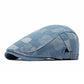 Jaxon Patchwork Cotton Flat Cap