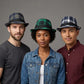 Suit-Cotton-Women-Men-Autumn-Fall-Square-Plaid-Jazz-Fedora-Hat