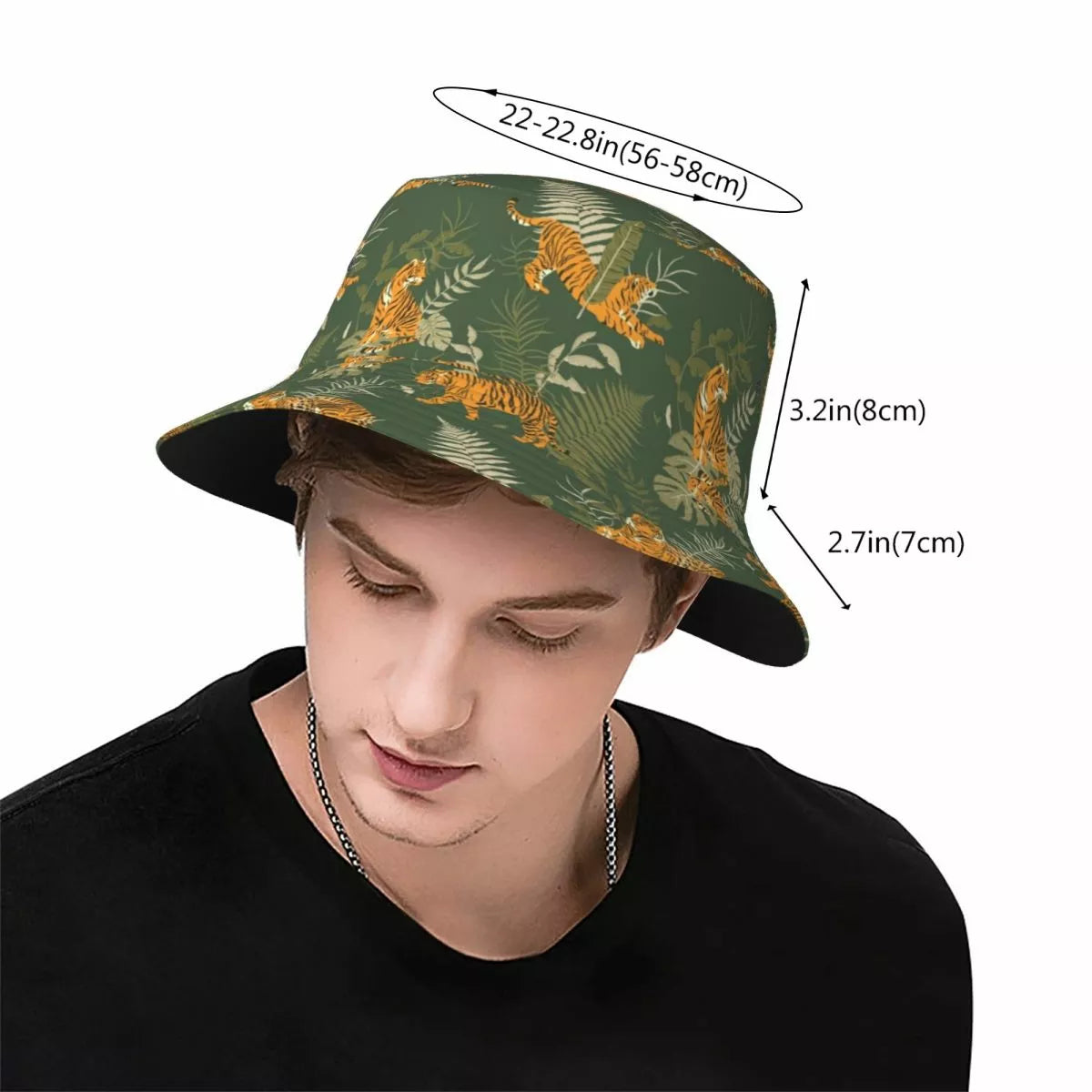 Jungle Tiger Bucket Hat