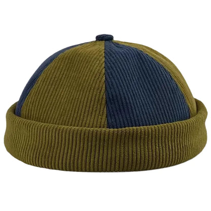 Men-Women-Winter-Retro-Vintage-Brimless-Hat