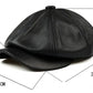 newsie-bakerboy-paperboy-cabbie-hat-pure-authentic-leather