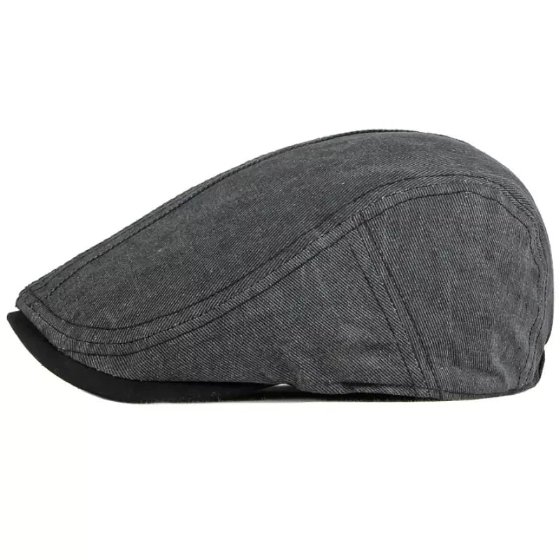 Kunems Cotton Flat Cap