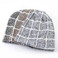 Kungs Plaid Knitted Cotton Beanie