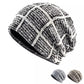 Kungs Plaid Knitted Cotton Beanie