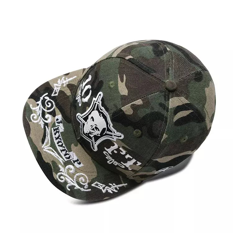 Kyoto JP Camouflage Snapback Cap