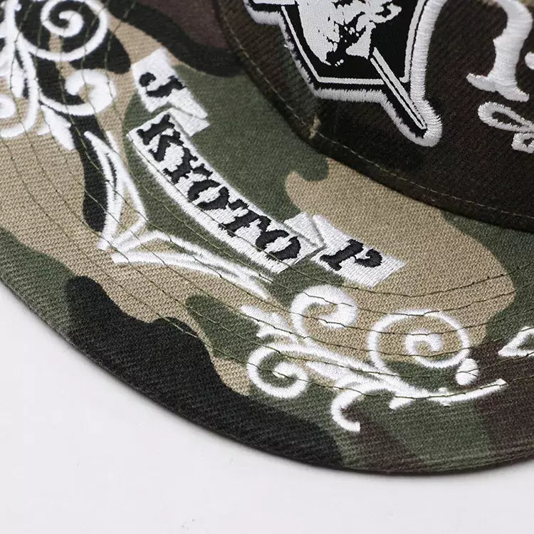 Kyoto JP Camouflage Snapback Cap