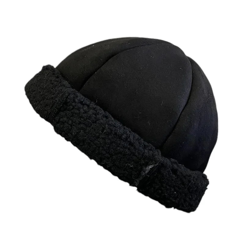 Laponia Suede Furry Docker Cap