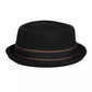 Le Mans Black Porkpie Hat