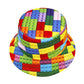 men-women-colorful-mosaic-print-dual-sided-cap