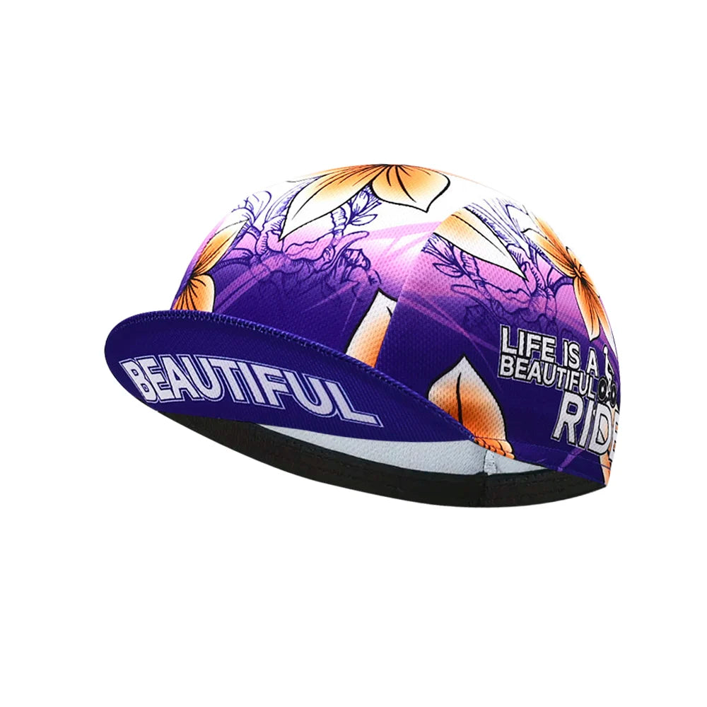 men-women-bike-summer-retro-pattern-hat