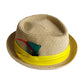 Sun-beach-headwear-unisex-vegetable-fibre-breathable-short-brim-handwoven