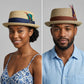 Sun-beach-headwear-unisex-vegetable-fibre-breathable-short-brim-handwoven