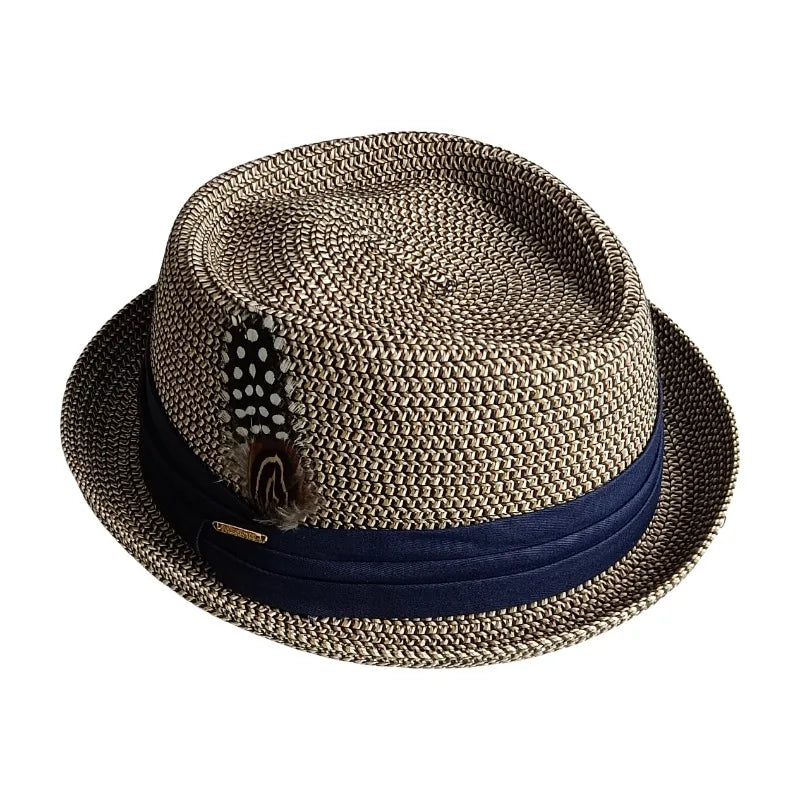 Sun-beach-headwear-unisex-vegetable-fibre-breathable-short-brim-handwoven