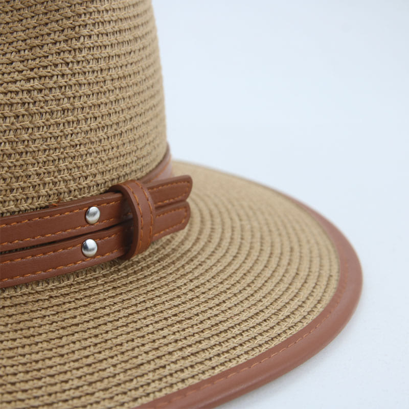 Lorient Summer Straw Fedora Hat