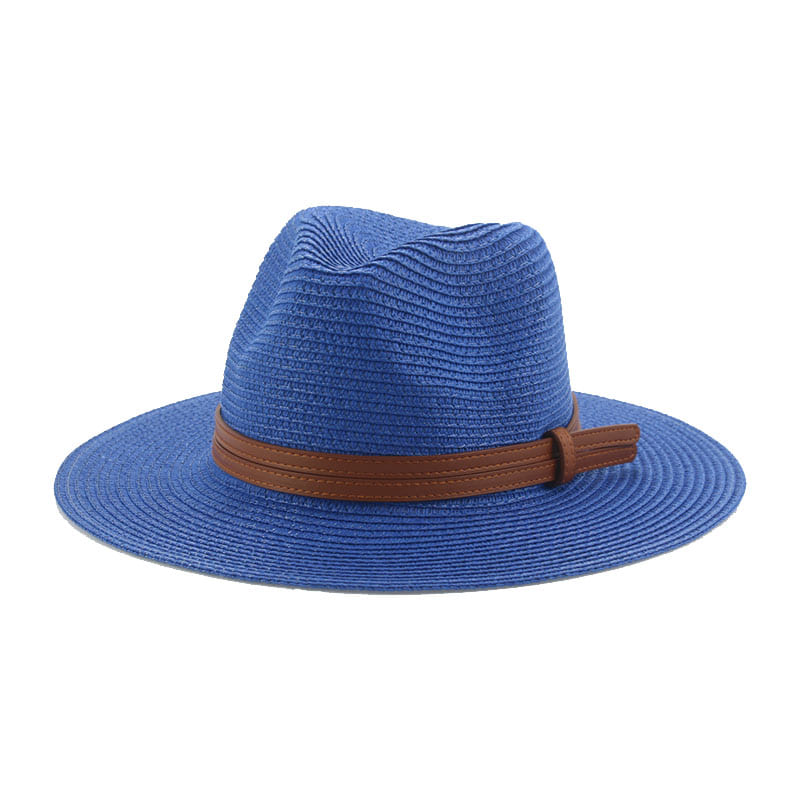 Lorient Summer Straw Fedora Hat