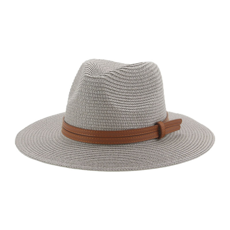 Lorient Summer Straw Fedora Hat