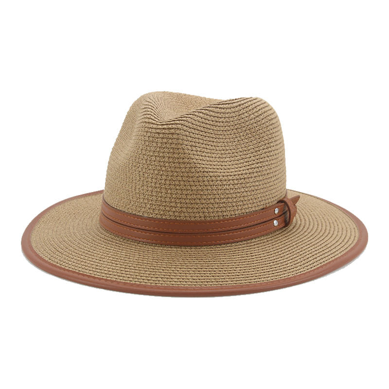 Lorient Summer Straw Fedora Hat