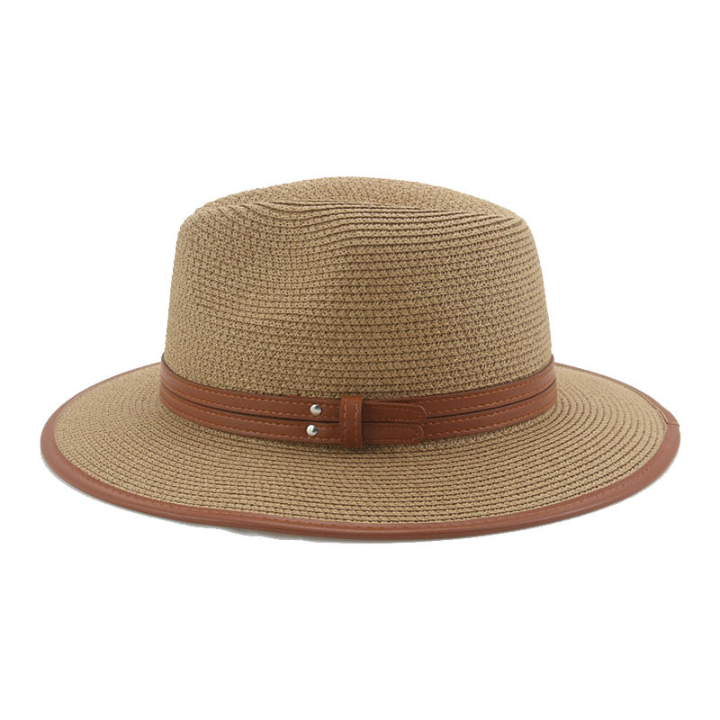 Lorient Summer Straw Fedora Hat