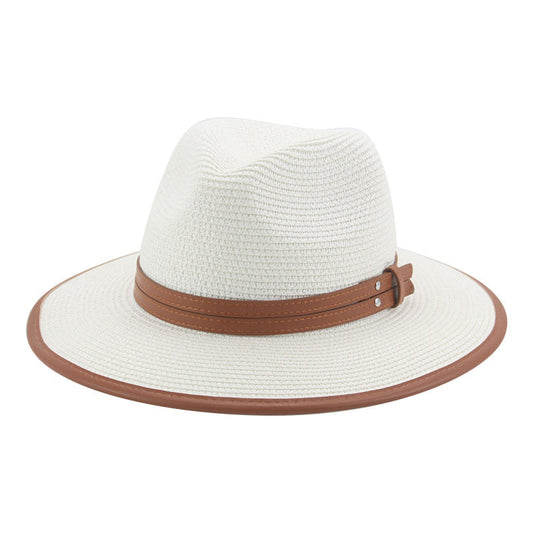 Lorient Summer Straw Fedora Hat