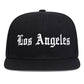 men-women-script-embroidered-flat-brim-adjustable-baseball-hat