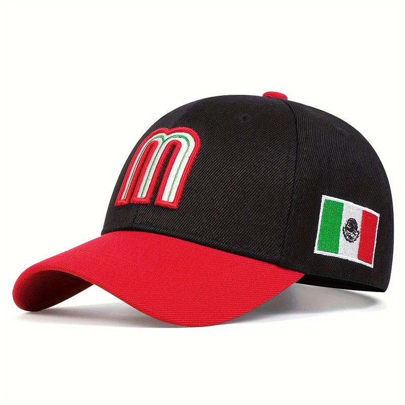 National-Mex-Latam-Summer-Urban-Street-Men-Women-Embroidered-Plain-Sport-Baseball-Hat