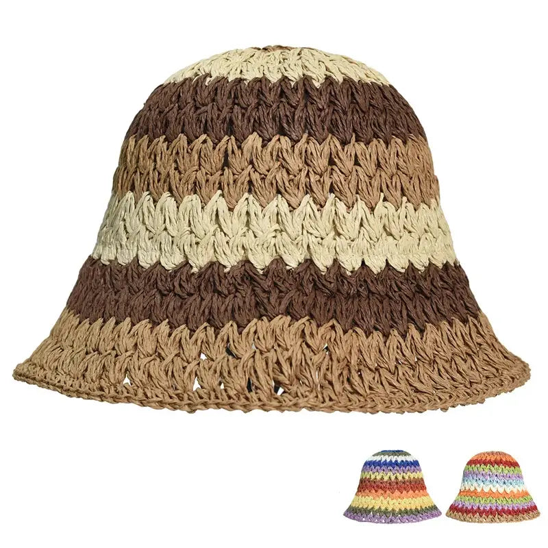 female-girls-fisherman-headwear-sun-hat-vegetable-fibre