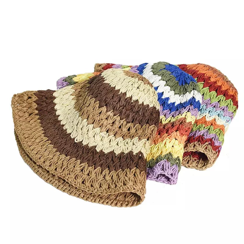 female-girls-fisherman-headwear-sun-hat-vegetable-fibre