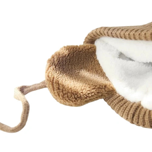 children-vintage-retro-plush-warm-hat