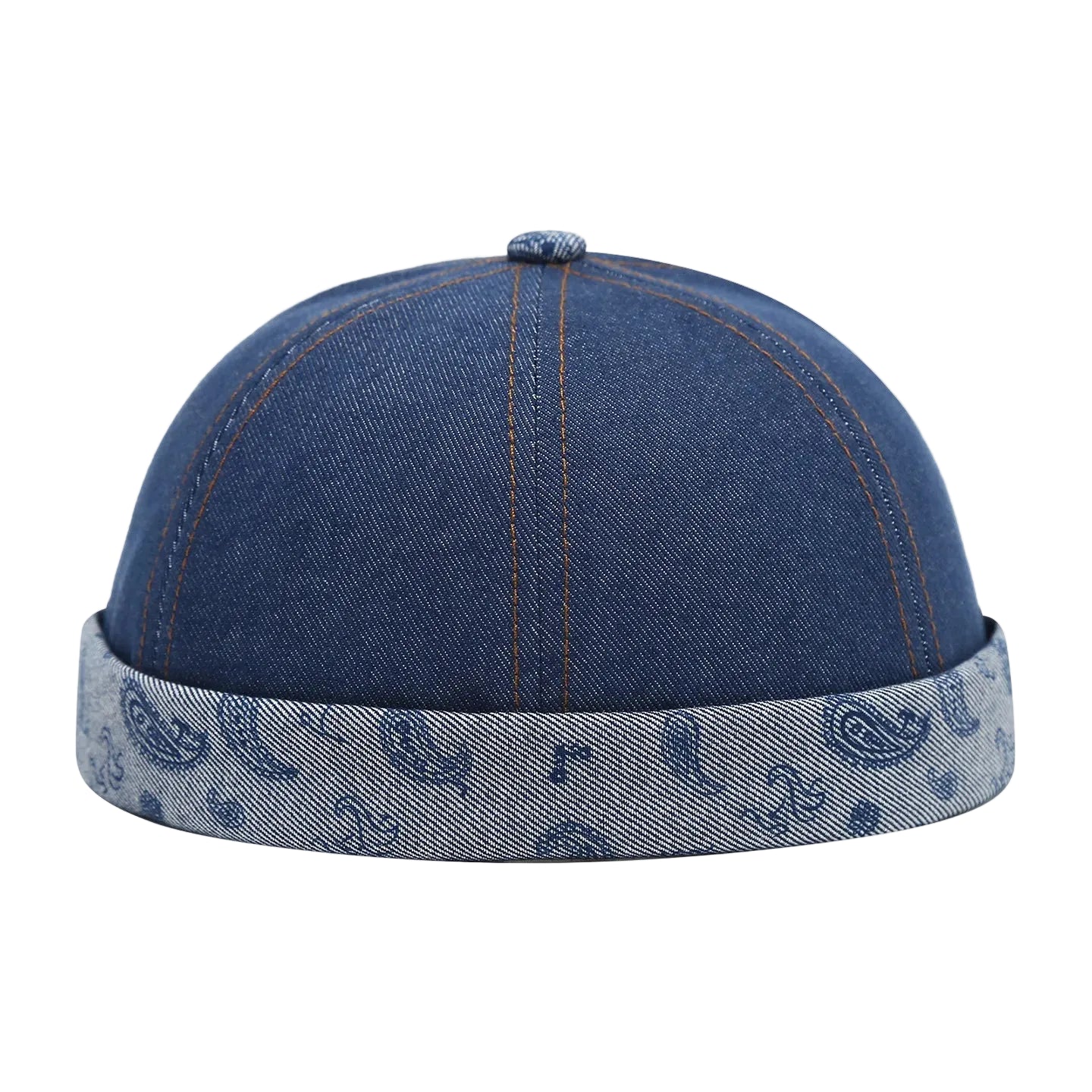 Cotton-adjustable-brimless-hat